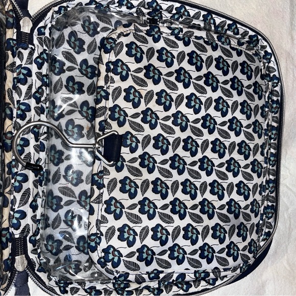 Vera Bradley Hanging Tri-Compartment Toiletry Case - Picture 7 of 10